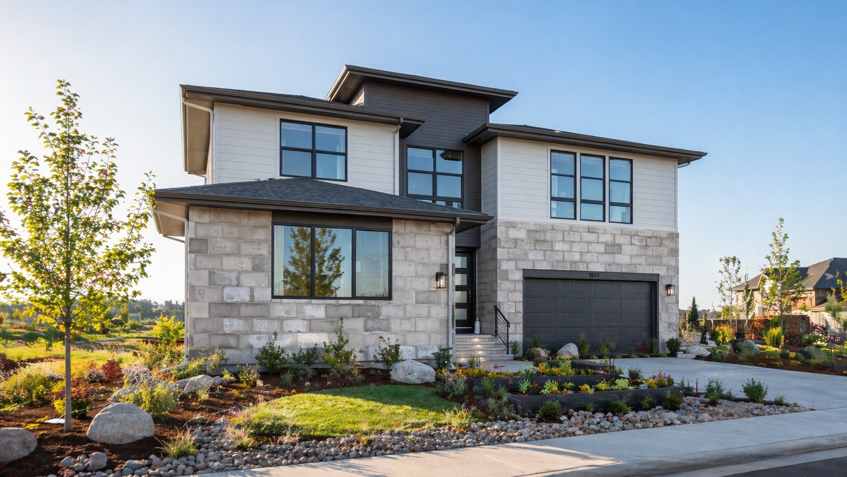 Modern homes in Timnath Colorado